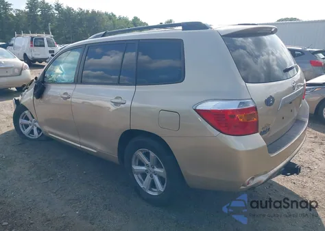 2010 Toyota Highlander Base V6 z USA, uszkodzony, nr VIN JTEBK3EH7A2161451